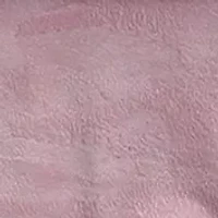 Baby Girls Pink Velour Crib Dust Ruffle