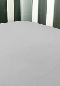 Baby Flannel Solid Crib Sheet - Gray
