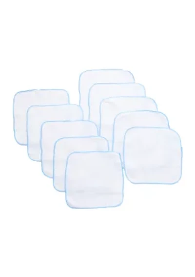 Baby Boys 10 Pack Terry Washcloths