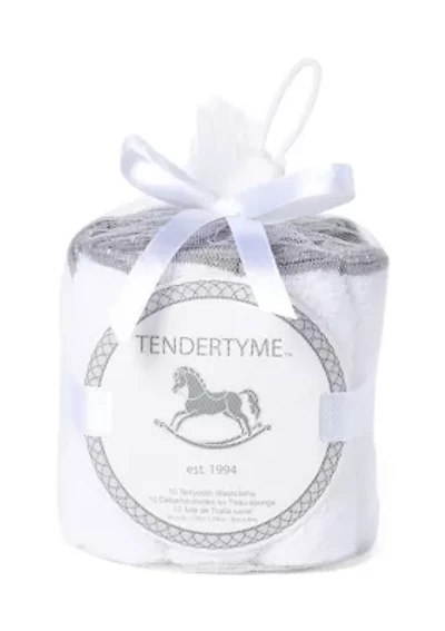Baby 10 Pack Terry Washcloths