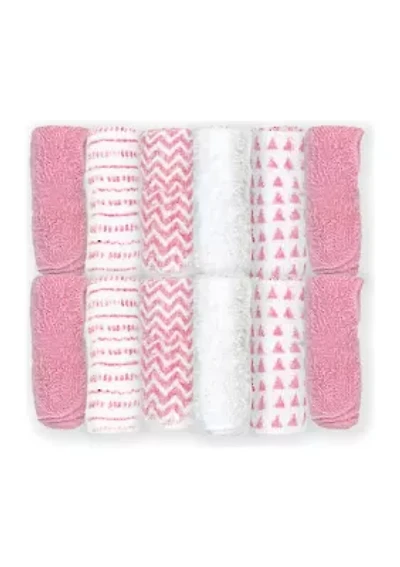 Baby Boys and Girls 12 Pack Washcloth Set
