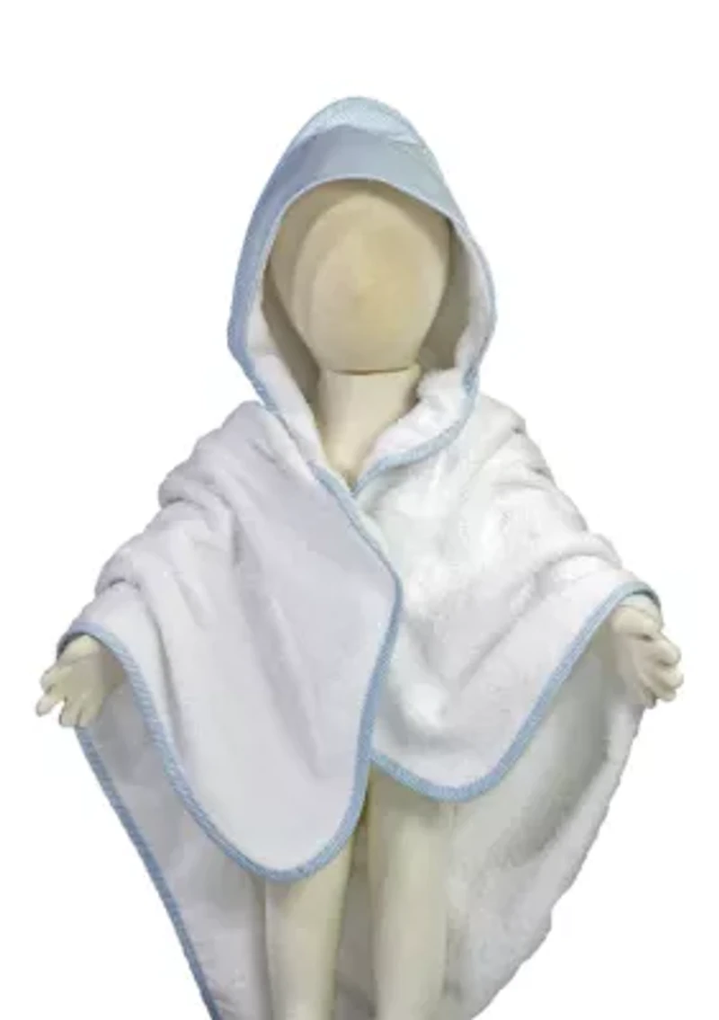 Baby Boys Striped Hooded Bath Towel