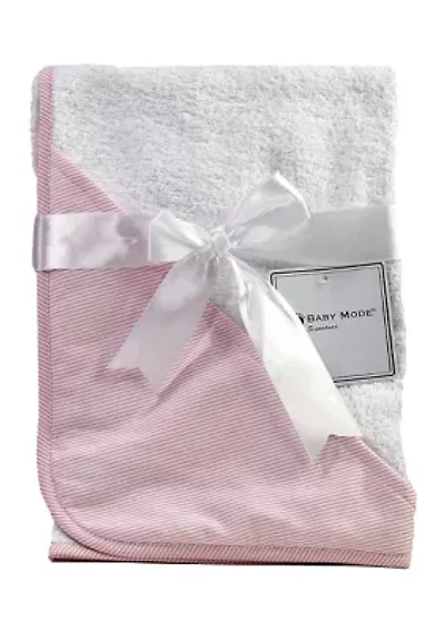 Baby Girls Striped Hooded Bath Towel