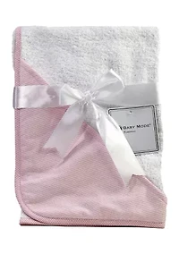 Baby Girls Striped Hooded Bath Towel