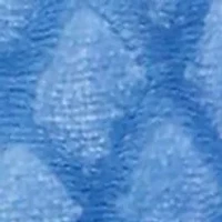 Baby Boys Blue Diamond Plush Sherpa Blanket