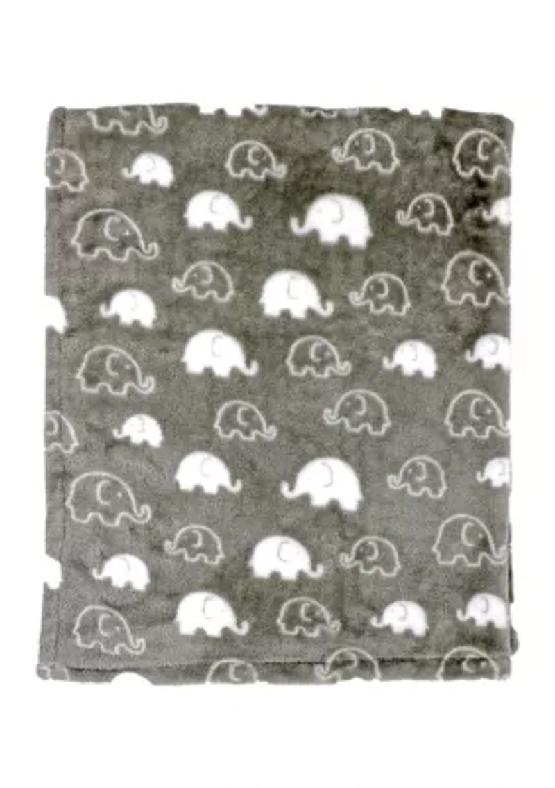 Baby Blanket And Nunu Set - Elephant