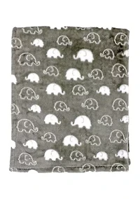 Baby Blanket And Nunu Set - Elephant