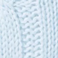 Baby Boys Blue Cable Knit Snuggle Bear