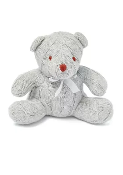 Baby Cable Knit Snuggle Bear