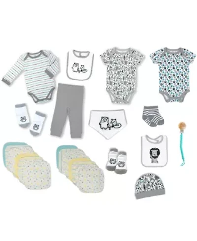 Baby Boys 28 Piece Infant Apparel Layette Gift Set, 0-3m