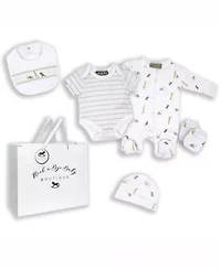 Baby Boys and Baby Girls 16 Piece World Of Safari Infant Apparel Layette Gift Set, 0-3m