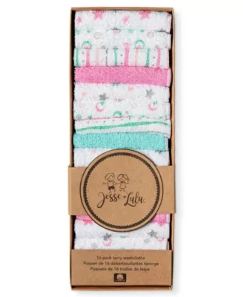 Baby Girls 29 Piece Nursery Essentials Shower Gift Bundle, Butterflies