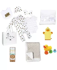 Baby Boys and Baby Girls 28 Piece Nursery Essentials Shower Gift Bundle, Neutral Tones