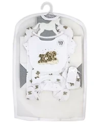 Baby Boys and Baby Girls 28 Piece Nursery Essentials Shower Gift Bundle, Neutral Tones