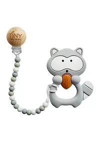 Baby Blanket Gift Set with Pacifier Clip