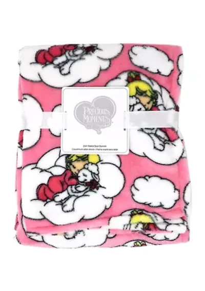 Baby Girls Pink Coral Fleece Blanket