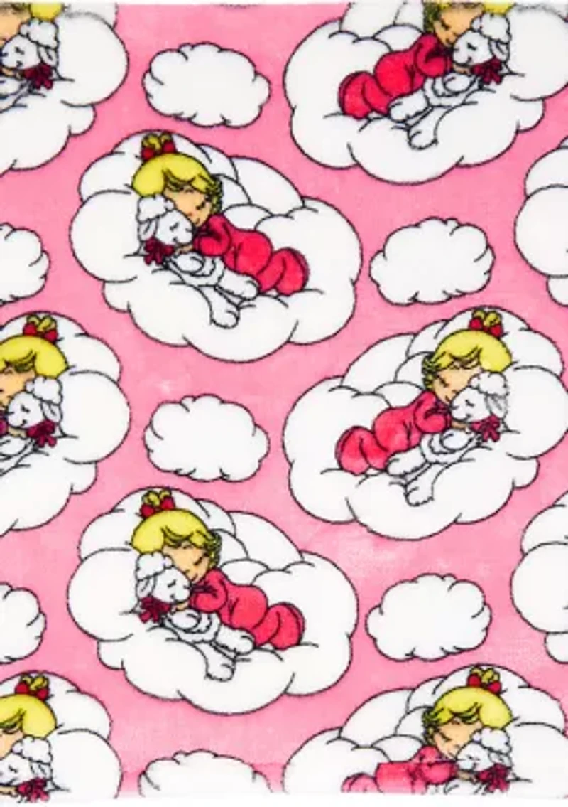 Baby Girls Pink Coral Fleece Blanket