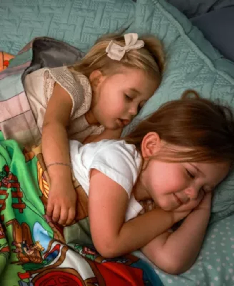 Pipp & Spalding Seek-and-Find Blanket Toddler's Springtime in The Woodlands Adventure Throw