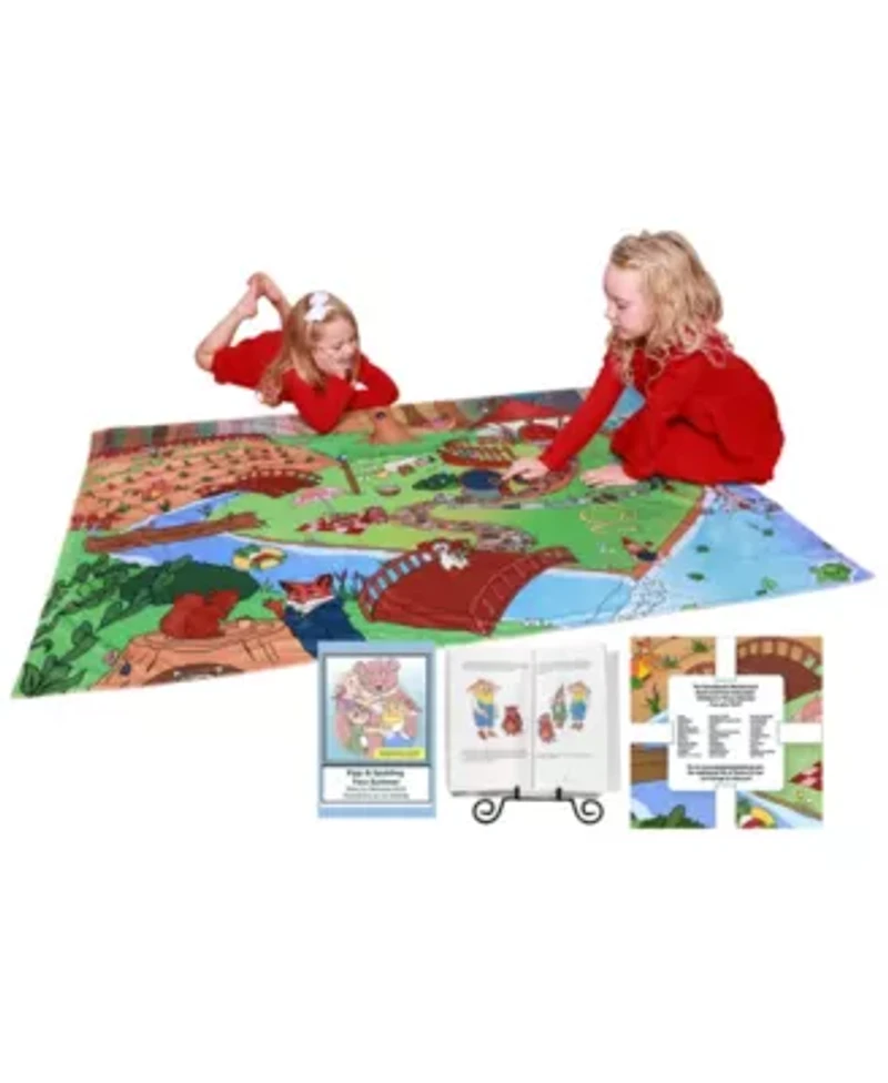 Springtime in The Woodlands Wonderland Seek-and-Find Blanket and Story Book Bundle