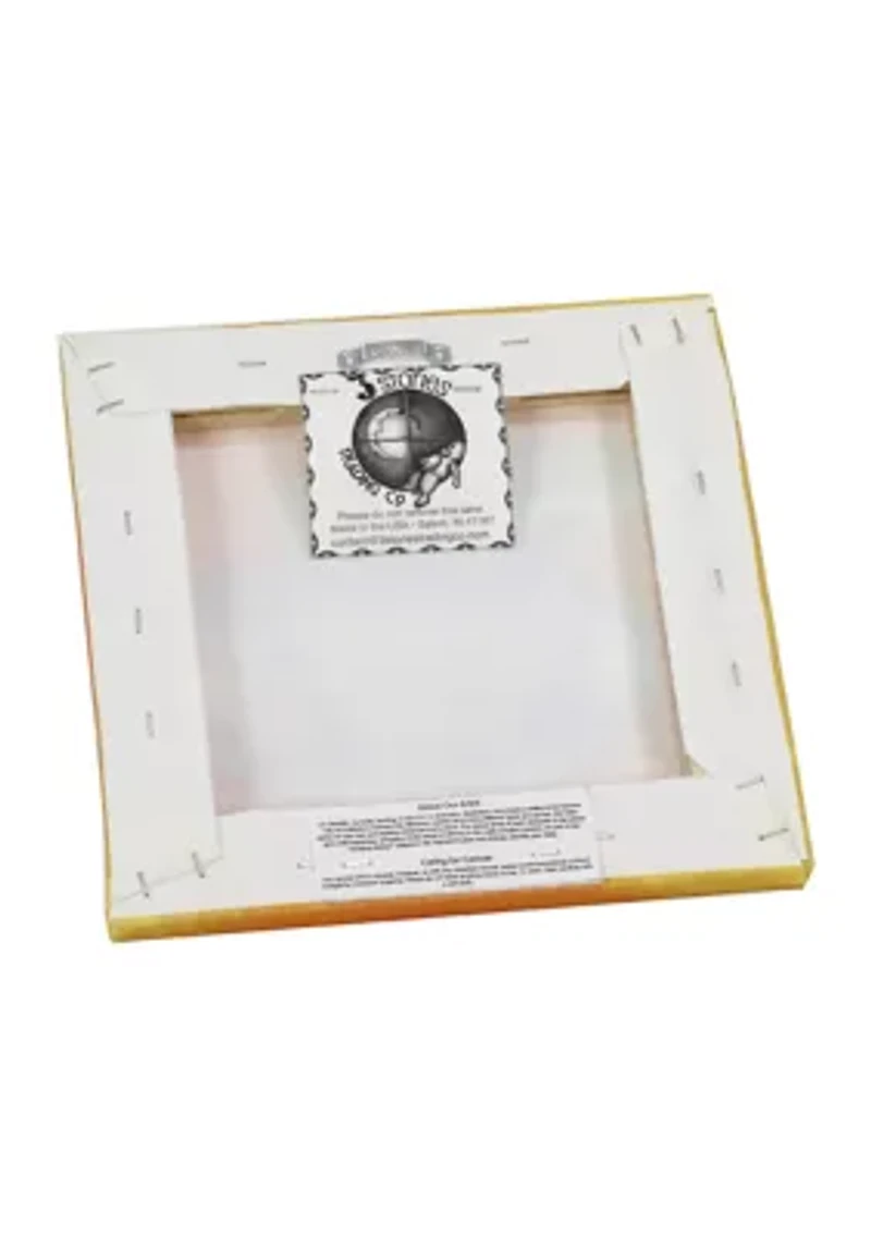 Baby Growing Kids Sea Turtle Journey Canvas Wall Art