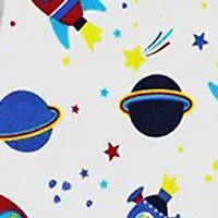 Baby Boys 5 Piece Spaceship Layette Gift Set in Mesh Bag