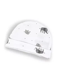 Baby Boys and Girls Elephant Family 5 Pc Layette Gift Set in Mesh Bag