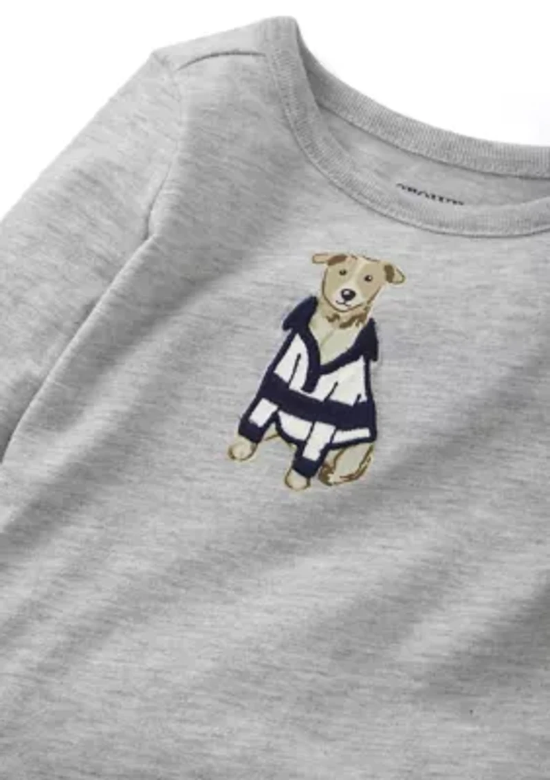 Baby Boys Long Sleeve Graphic Set