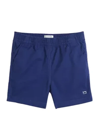 Toddler Boys Pull On Twill Shorts
