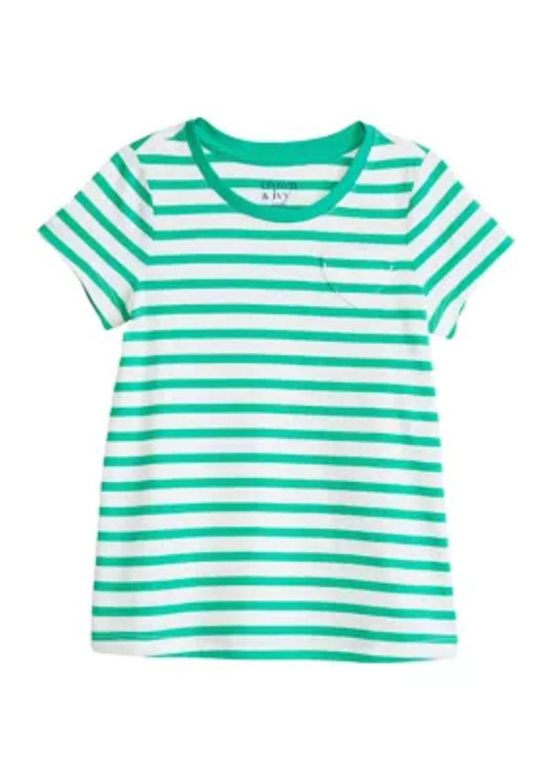 Toddler Girls Essential Jersey T-Shirt