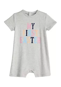 Baby Short Sleeve My First Easter Romper