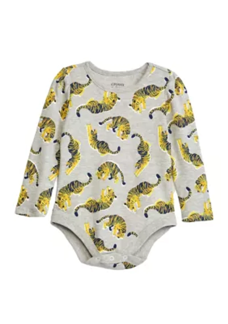 Baby Girls Long Sleeve Romper Set
