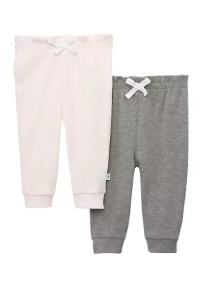 Baby Girls  2 Pack of Fashion Pants