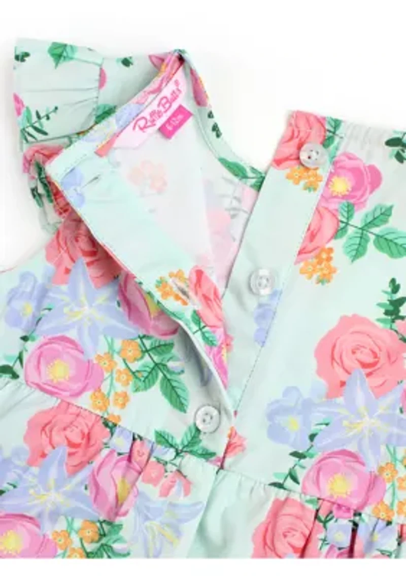 Baby Girls Charming Meadow Printed Dress