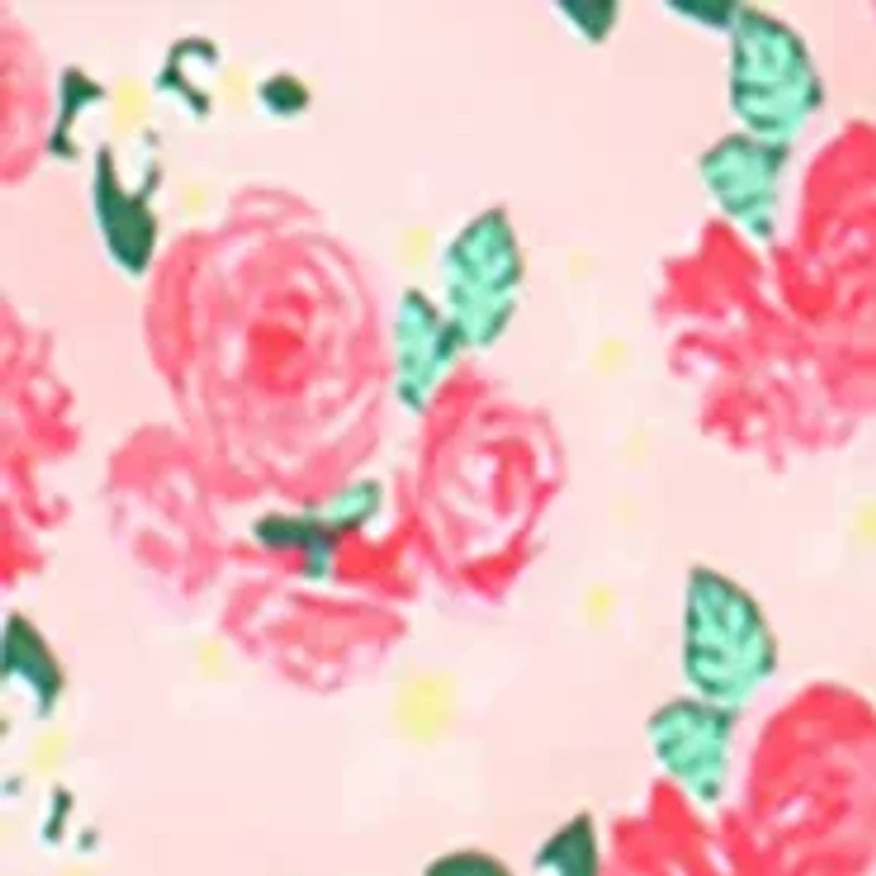 Toddler Girls English Roses Ruffle Dress