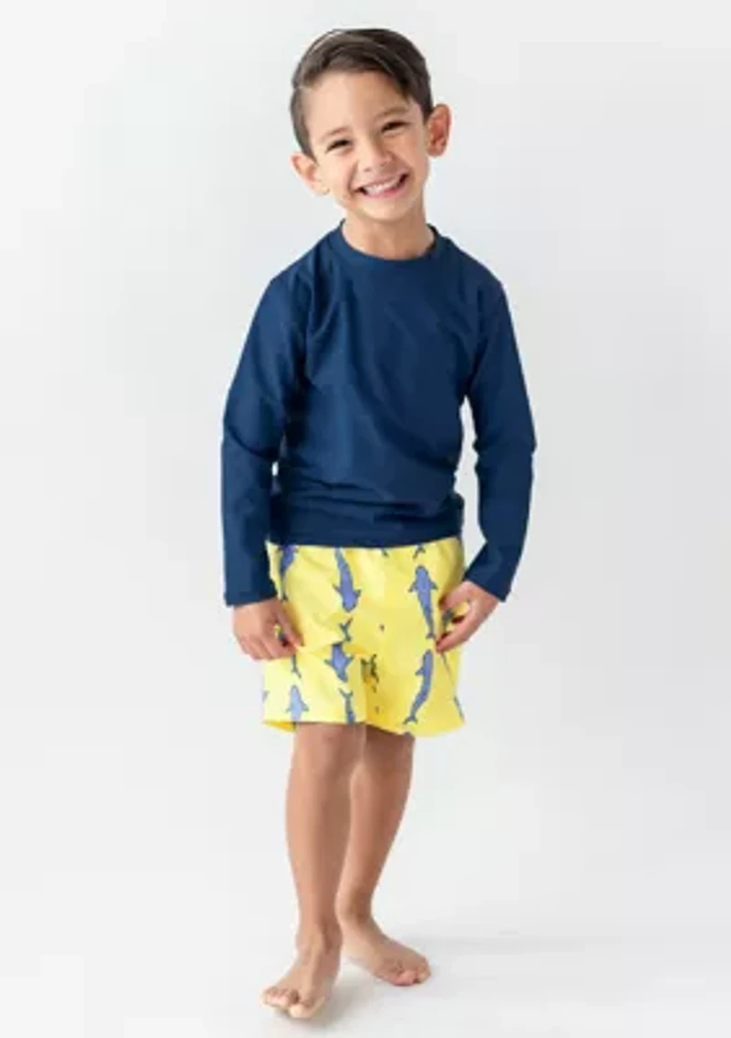 Toddler Boys Jawsome Swim Trunks