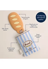Teensy Crinkle™ Baguette Sensory Teether