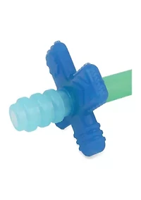 Teensy Tube Primary Color Silicone Teething Toy