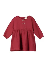 Toddler Girls Long Sleeve Mirren Dress