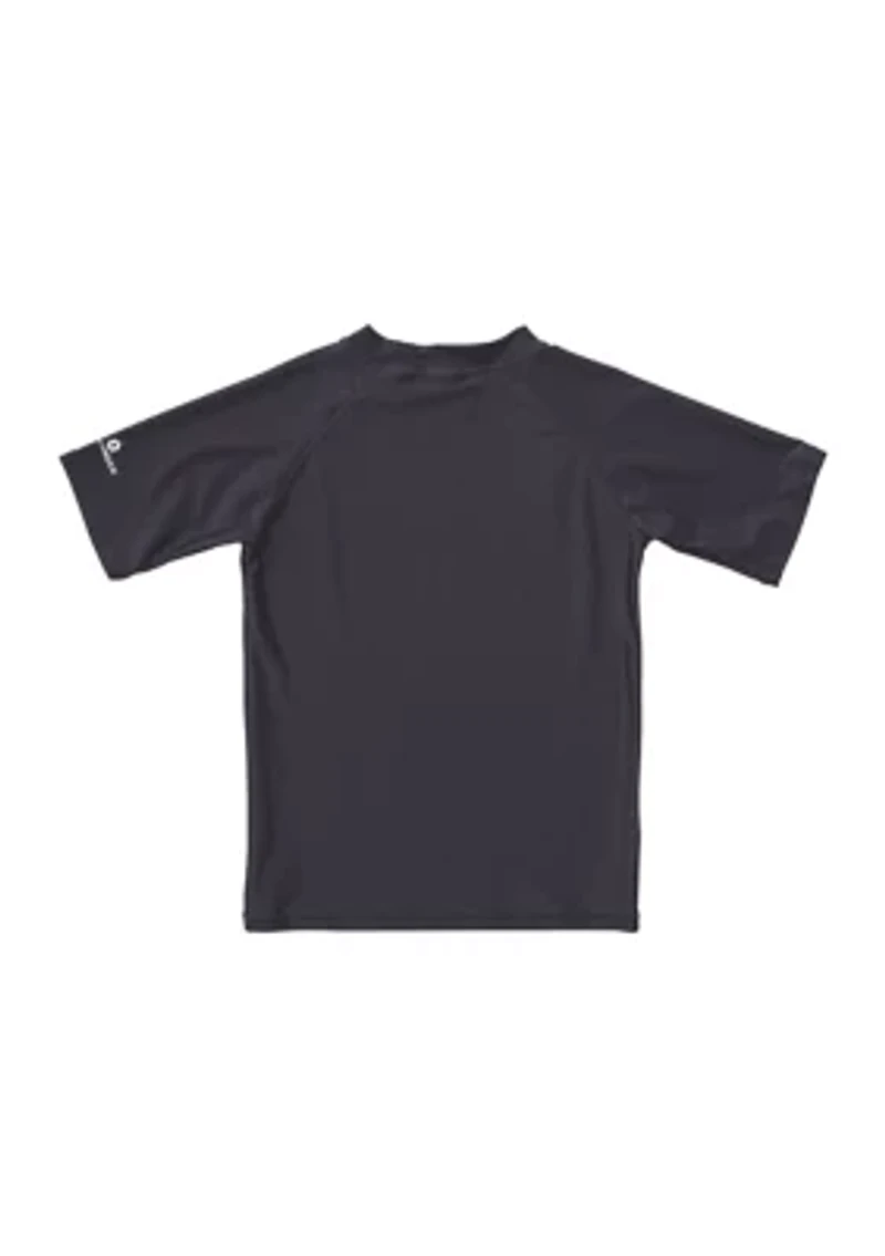 Boys Toddler Slate Short Sleeve Rash Top