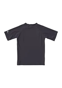 Boys Toddler Slate Short Sleeve Rash Top