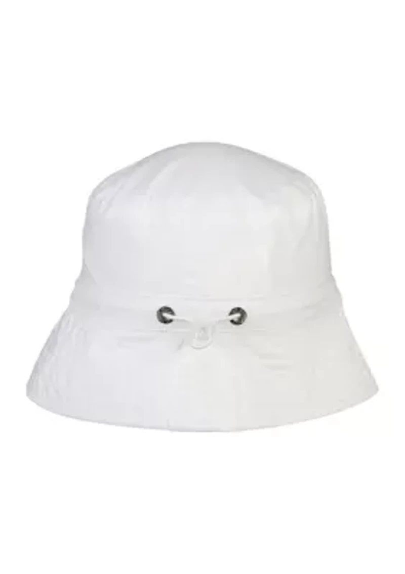 UV50 Bucket Hat- Solid White