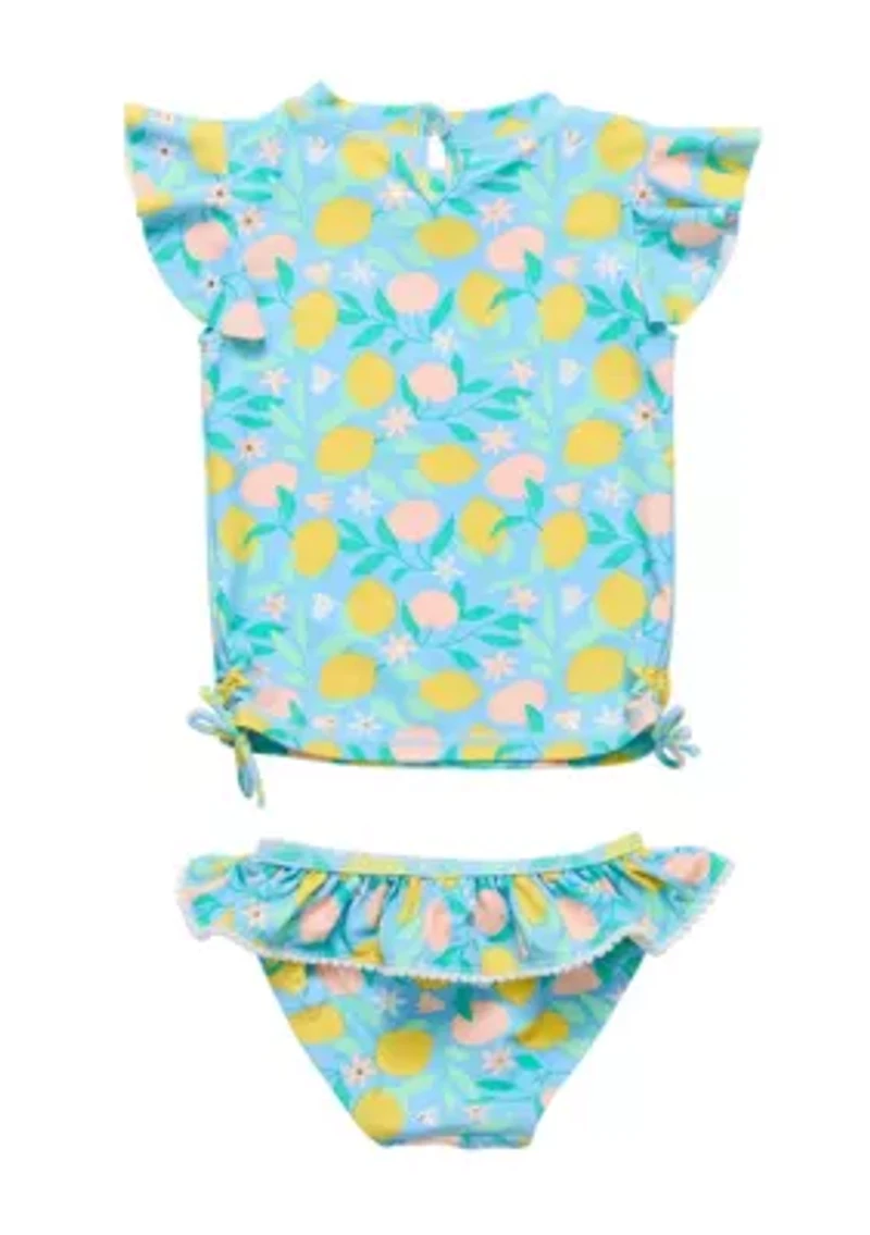 Lemon Drops SS Ruffle Set