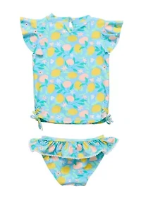 Lemon Drops SS Ruffle Set