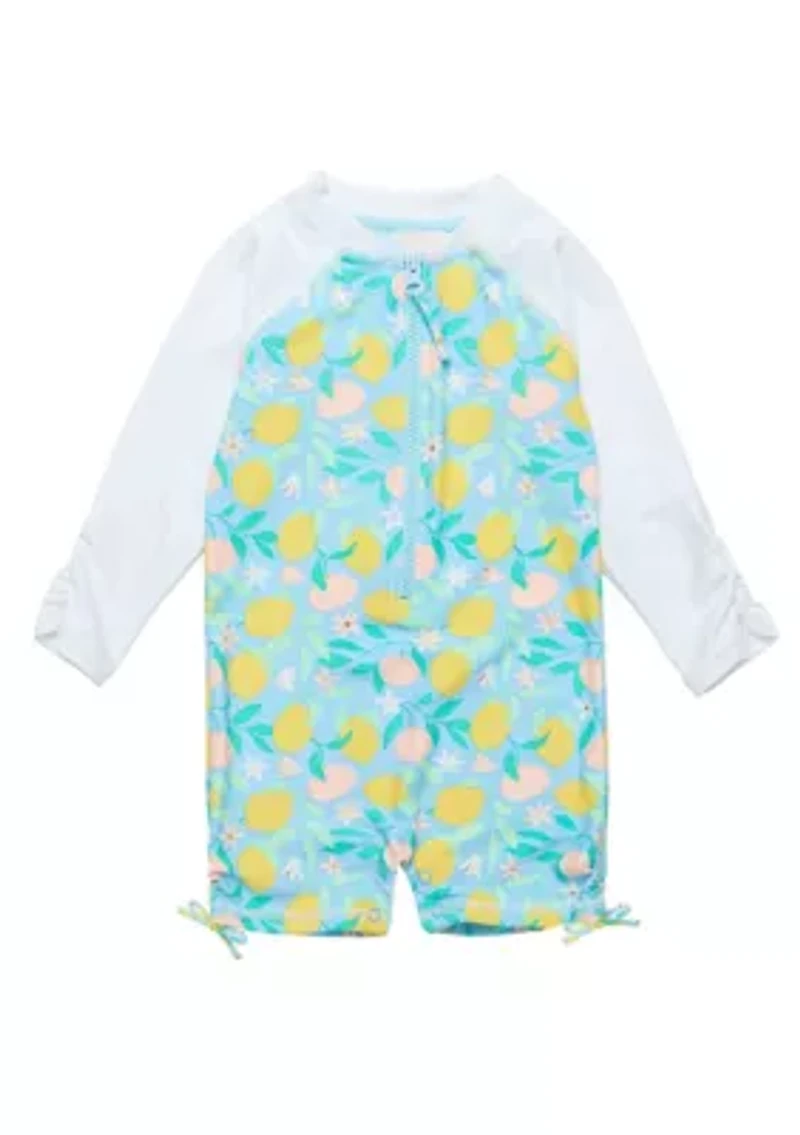 Lemon Drops LS Sunsuit