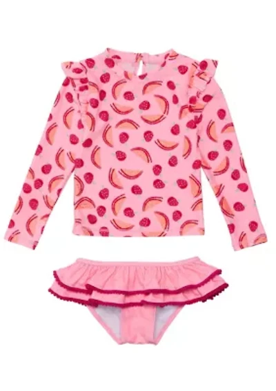 Berry Sweet LS Ruffle Set