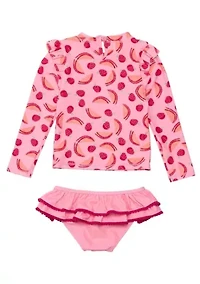 Berry Sweet LS Ruffle Set