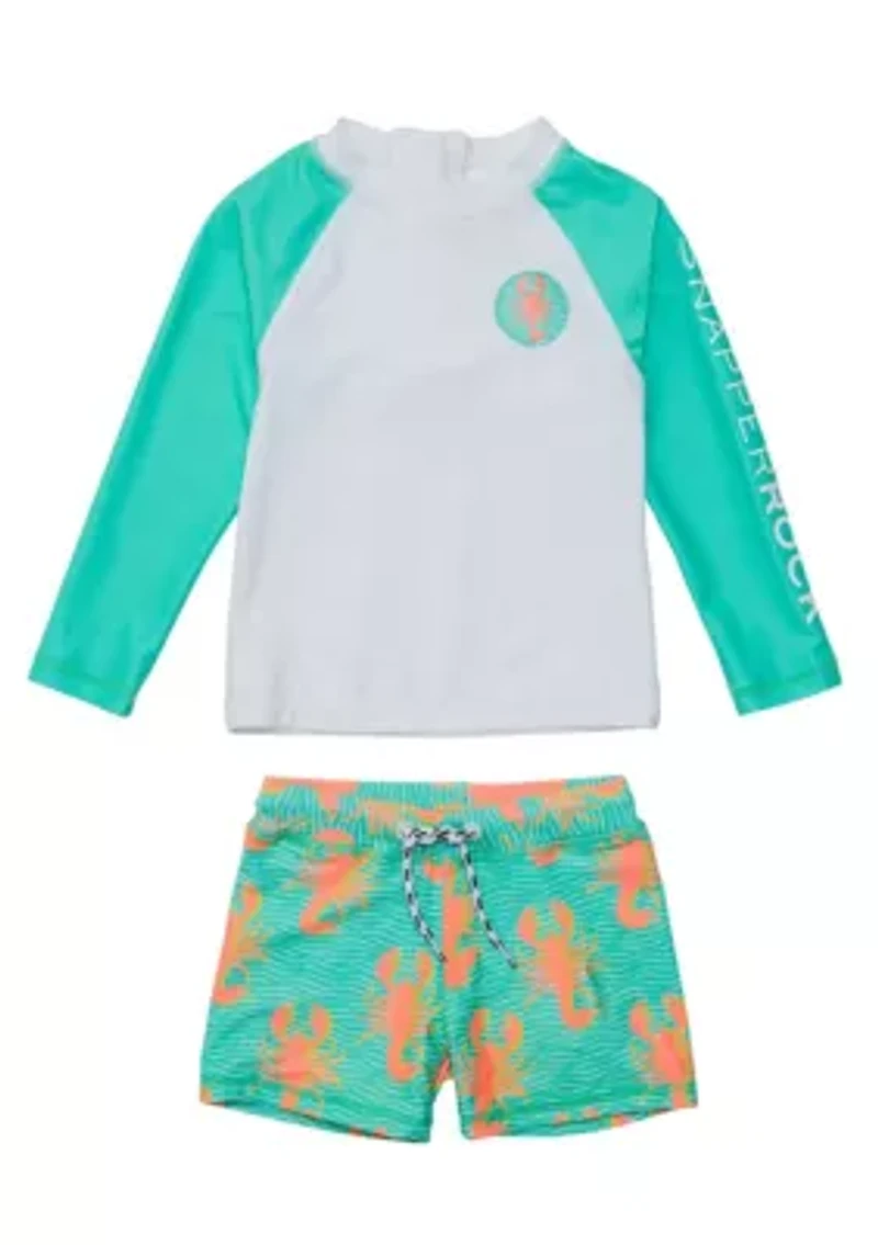 Ocean Clawed LS Set