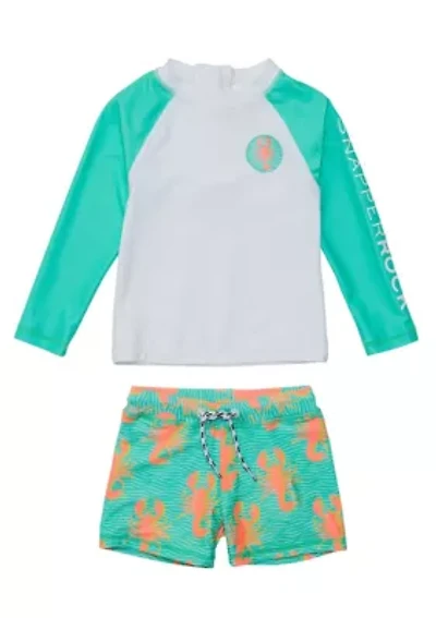 Ocean Clawed LS Set
