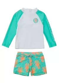 Ocean Clawed LS Set