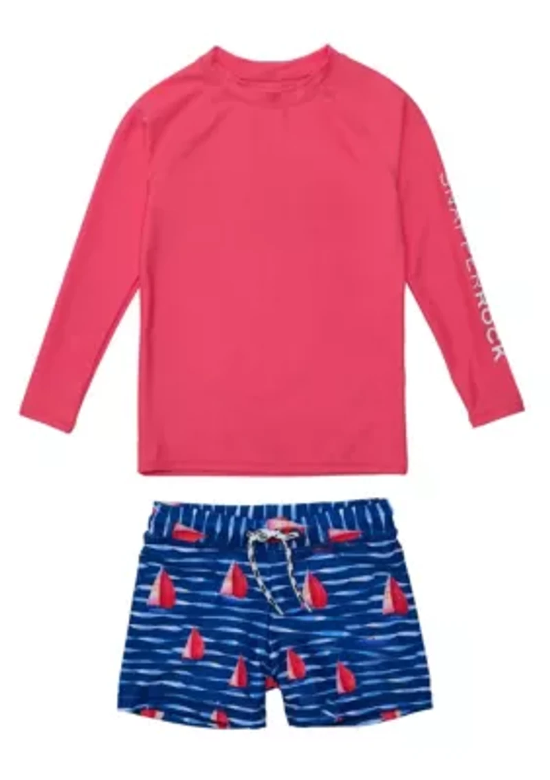 Sailboat Rock LS Set